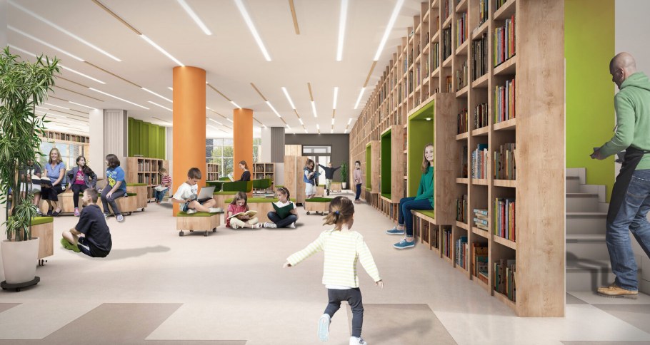 Коворкинг пространство в школе