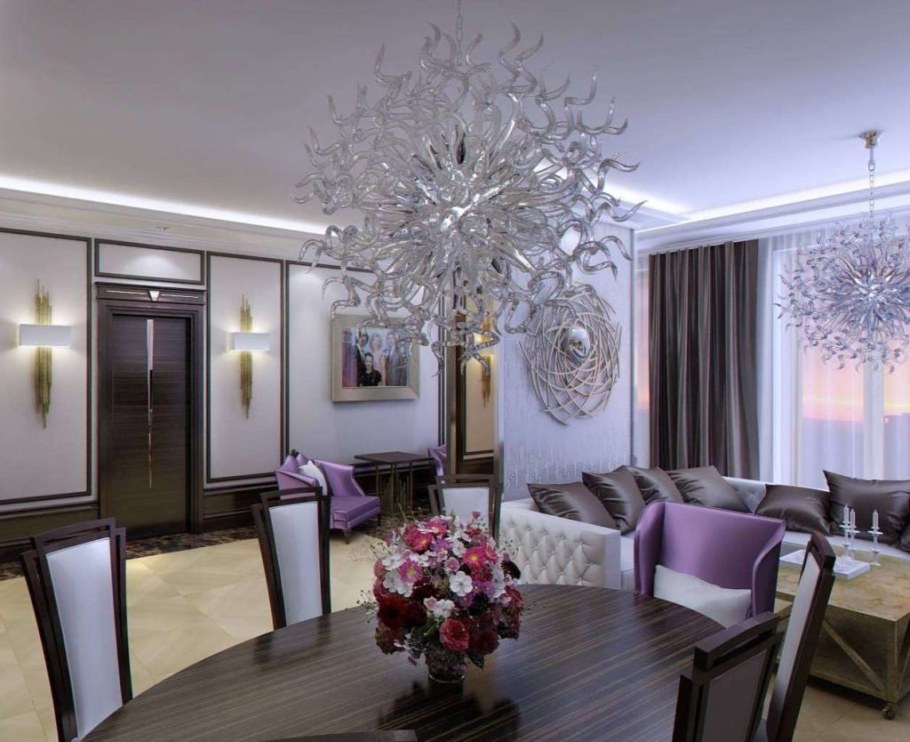 Люстра в стиле арт деко