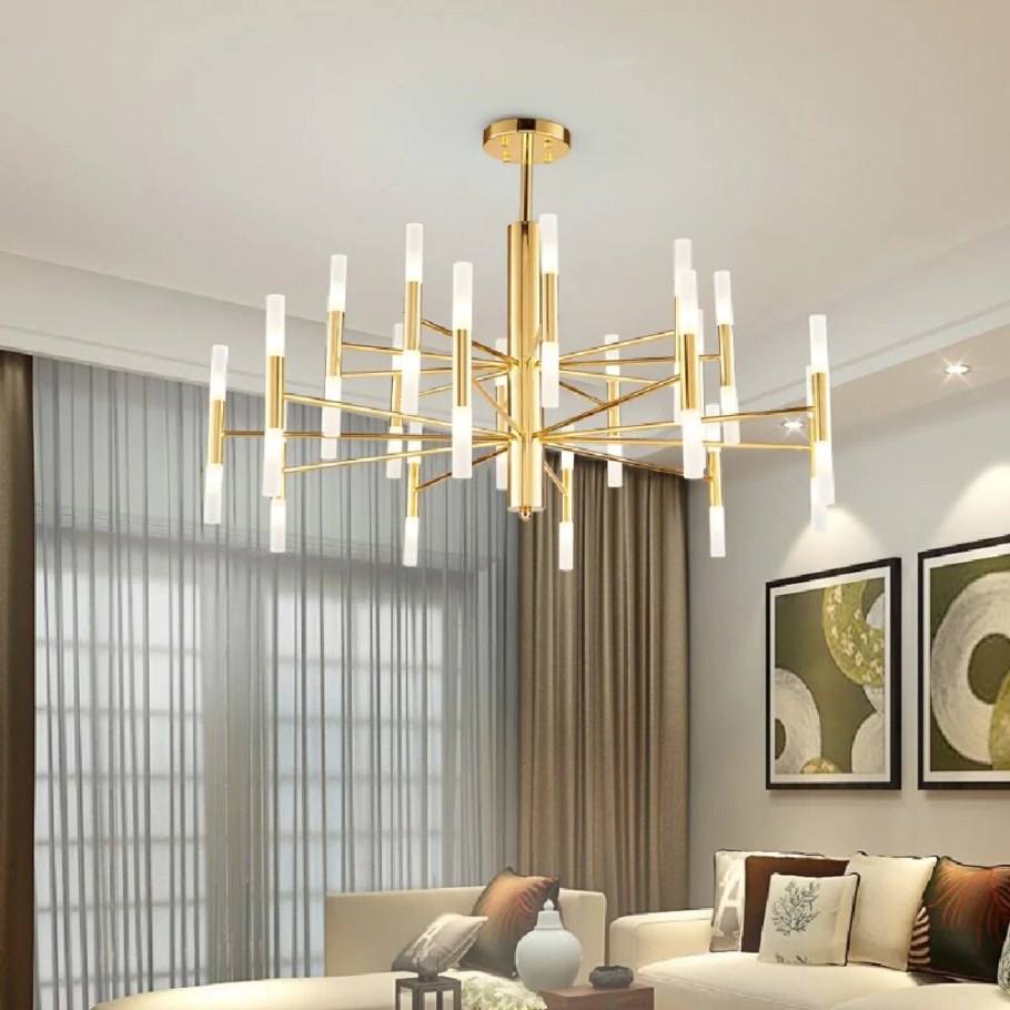 Люстра Algernon Light Chandelier Gold