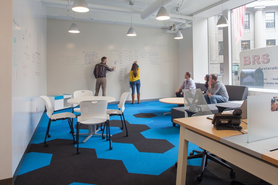 Зона коворкинга в школе