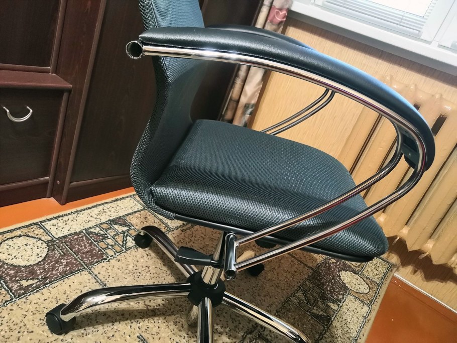 Кресло компьютерное Метта BK-8ch Black (531509)