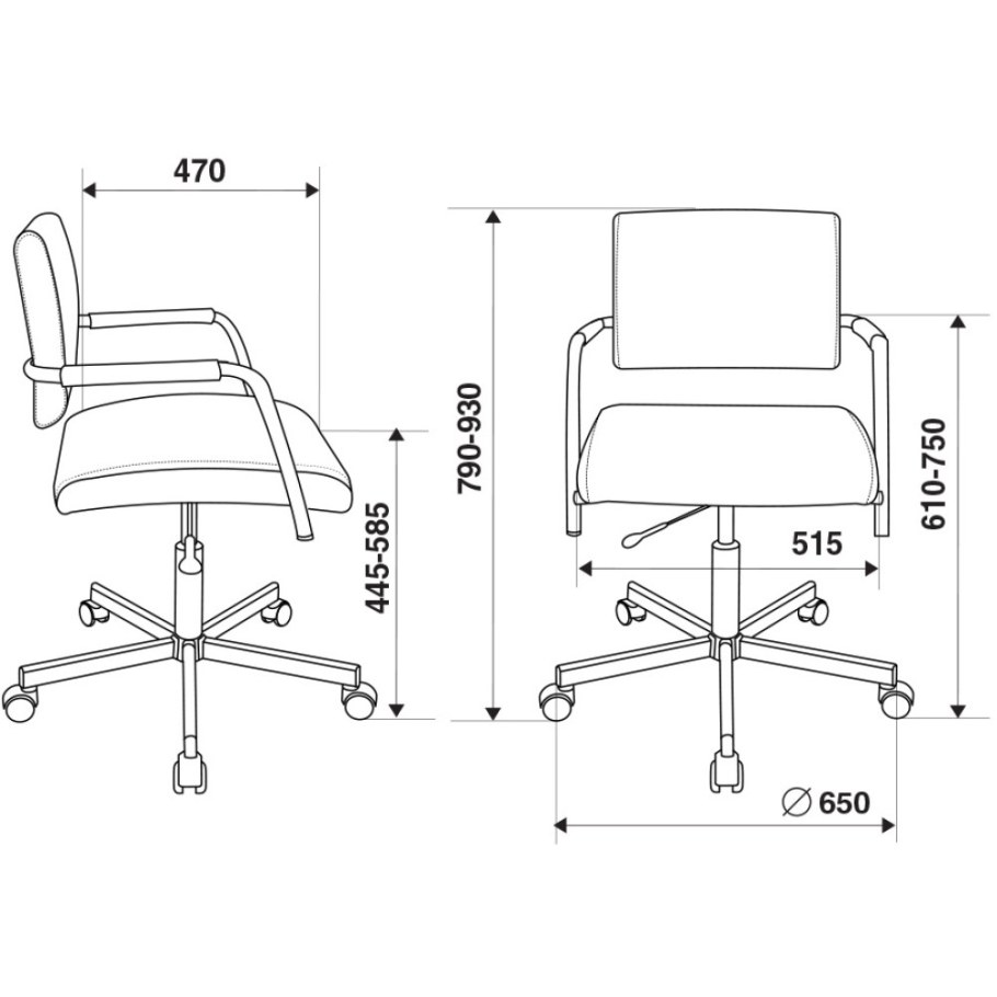 Burokrat Ch-271 компьютерное кресло
