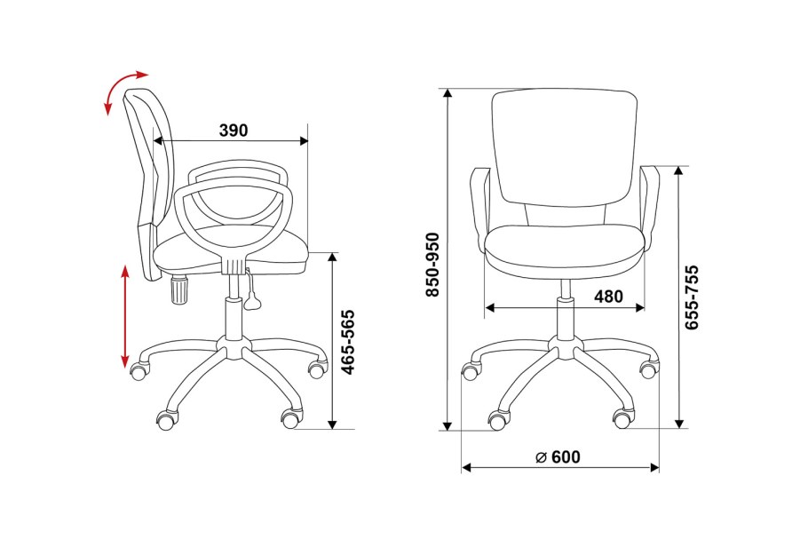 Кресло Бюрократ 626