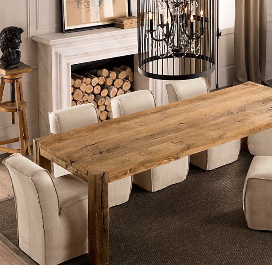Oak Dining Table дубовый стол