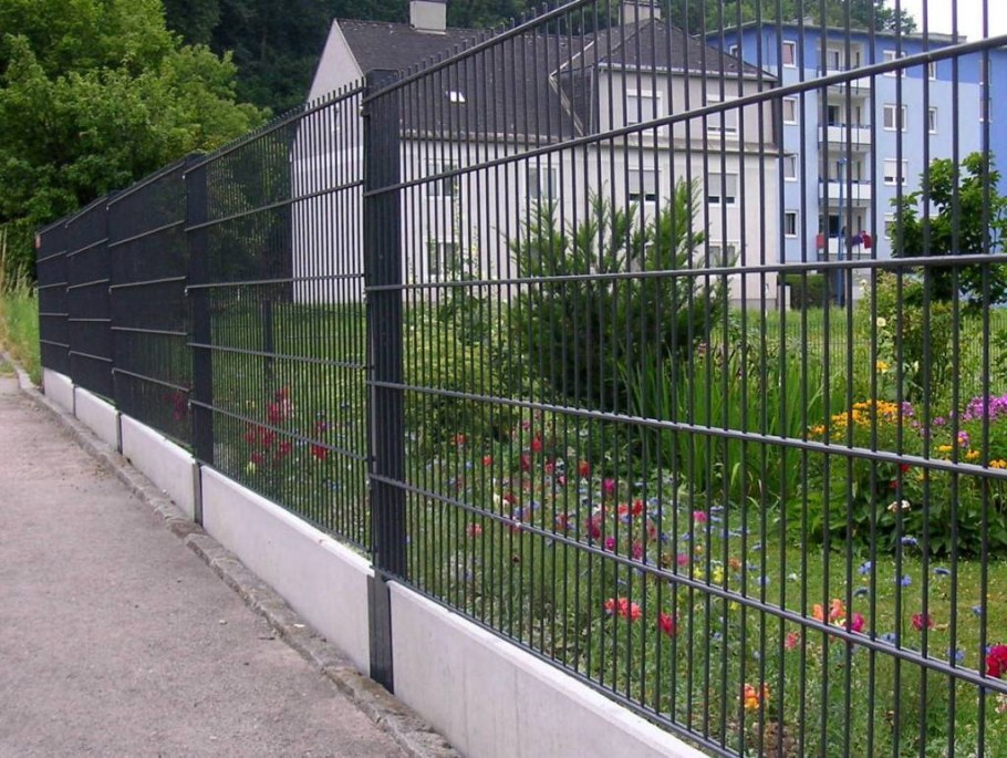 RAL 7016 забор 2d