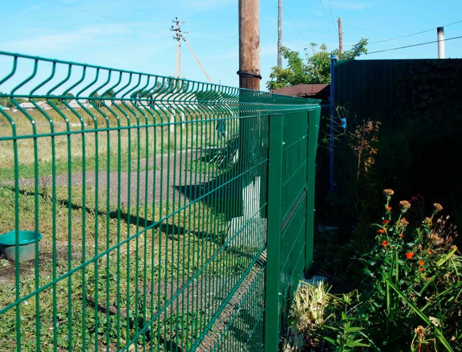 Забор 3д Гринлайн