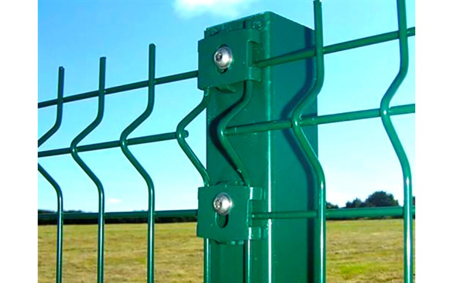 Столб 62х55х1,4х2500 RAL 6005