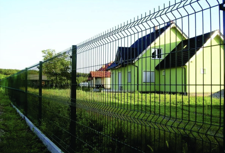 Забор 3д сетка