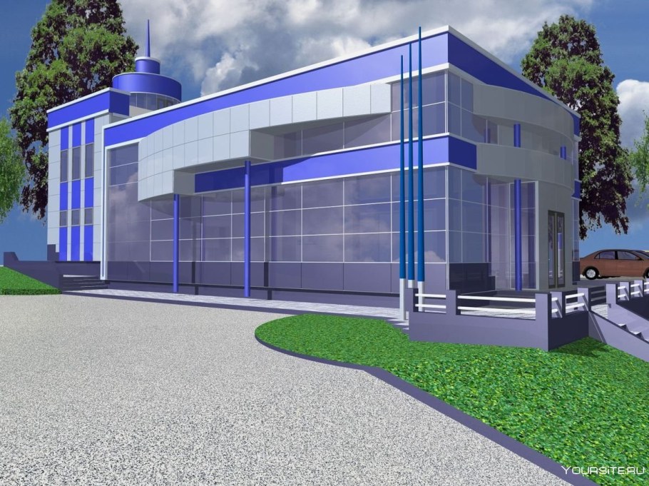 Быстровозводимое здание 600 м2