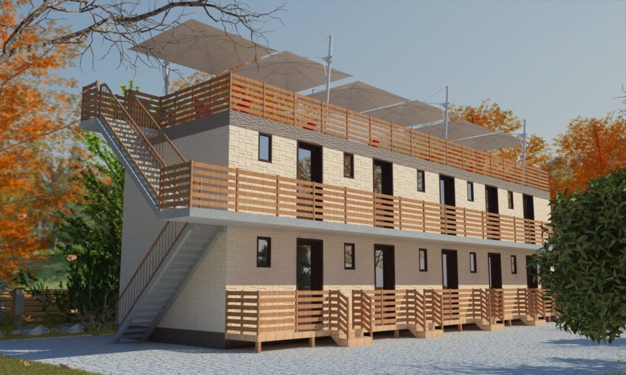 Проект мини гостиницы