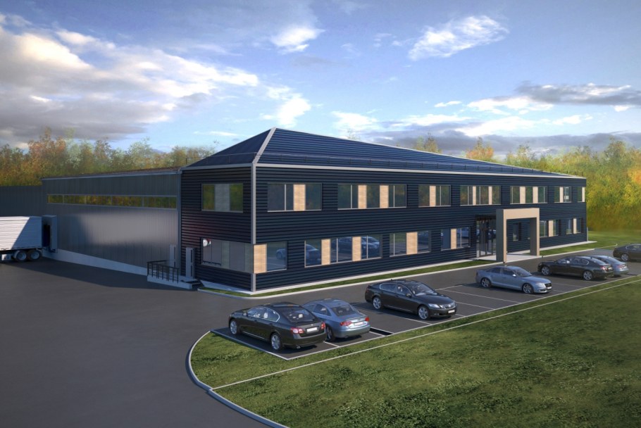 Двухэтажное административное здание