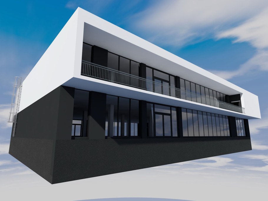 Проект двухэтажного магазина