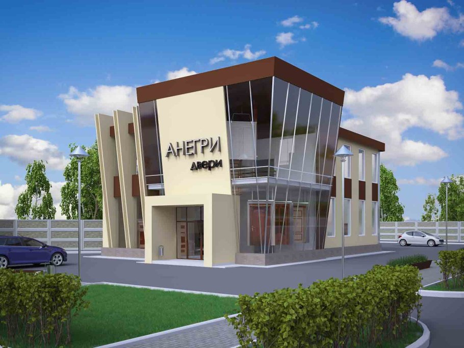 Двухэтажный магазин