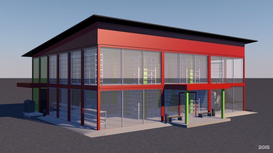 Быстровозводимые торговые здания