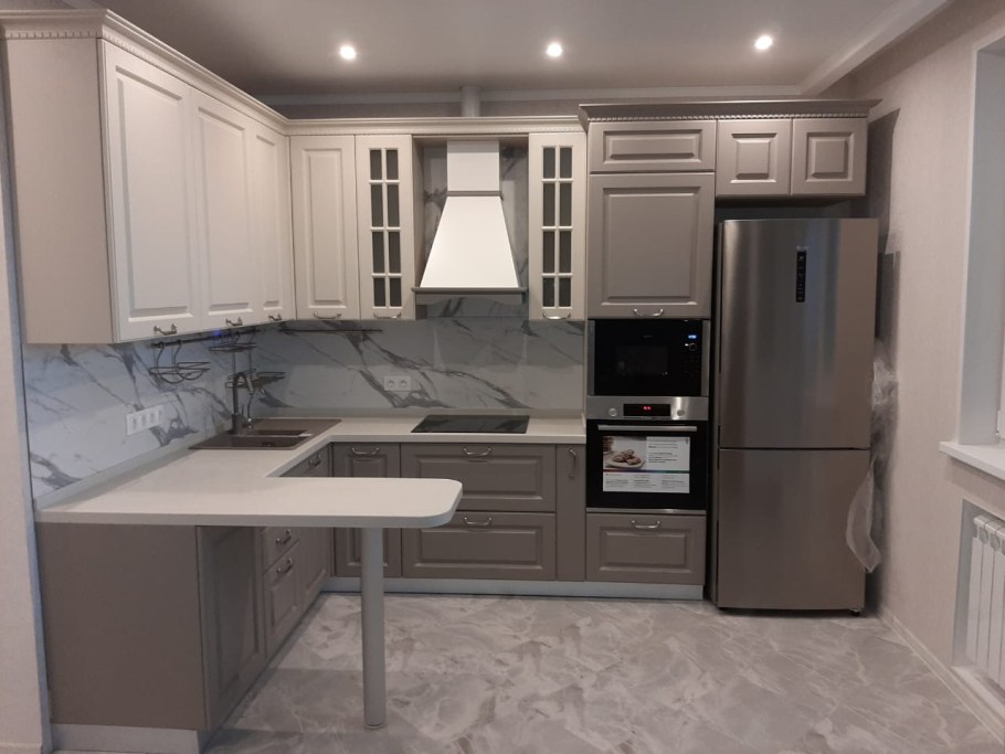 Кухня Мария Николь серый ясень