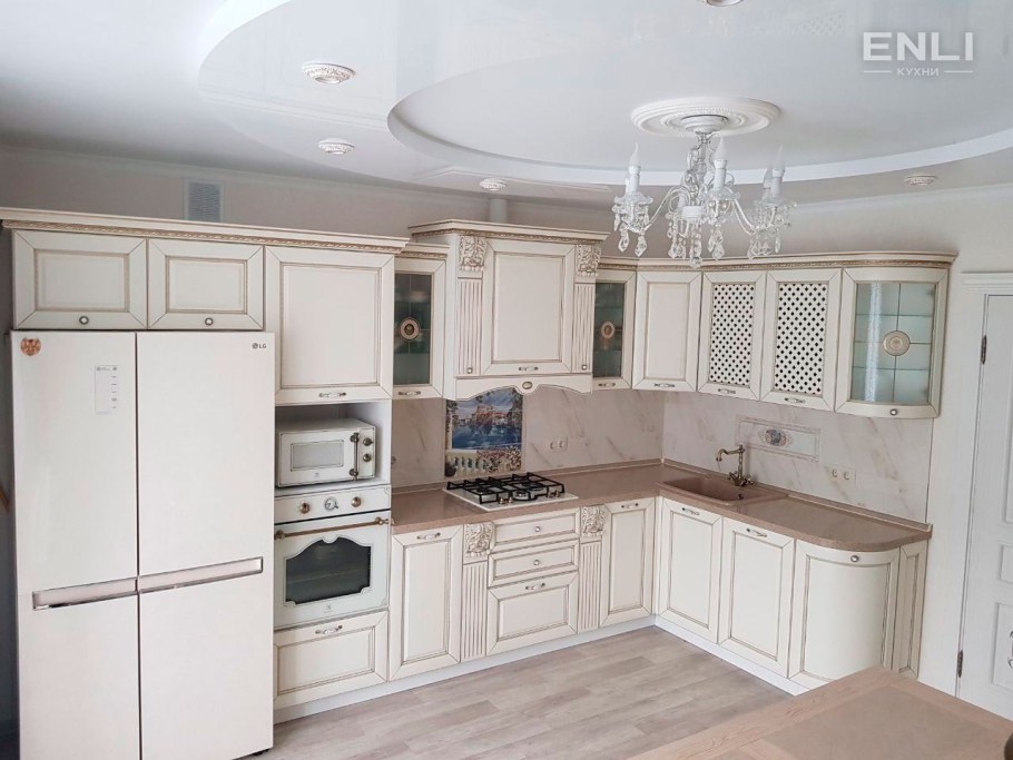 Кухни Мария Nicolle белый ясень