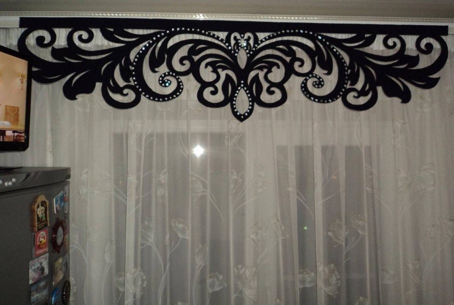 Шторы узорные