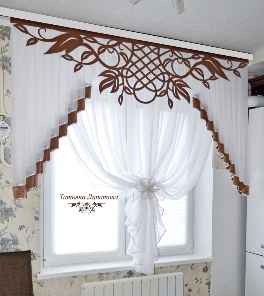 Ламбрекен на кухню