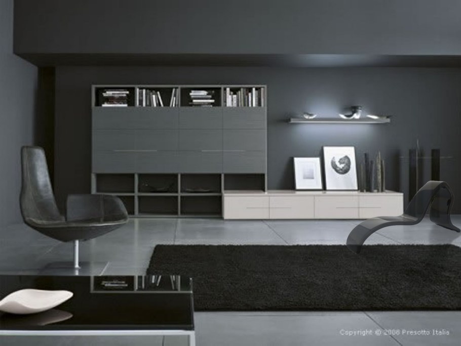 Стенка в стиле Минимализм