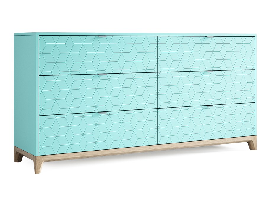 Комод Case №3 (the idea) серый 160x80x45 см.