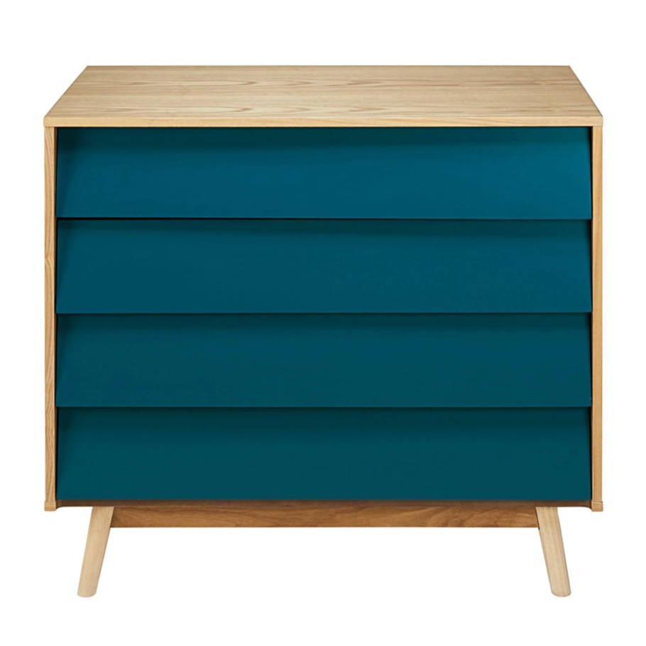 Комод темно синего цвета