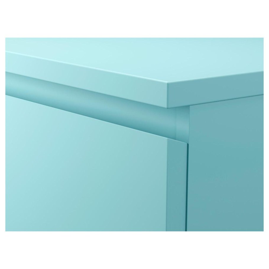 Комод МАЛЬМ икеа бирюзовый