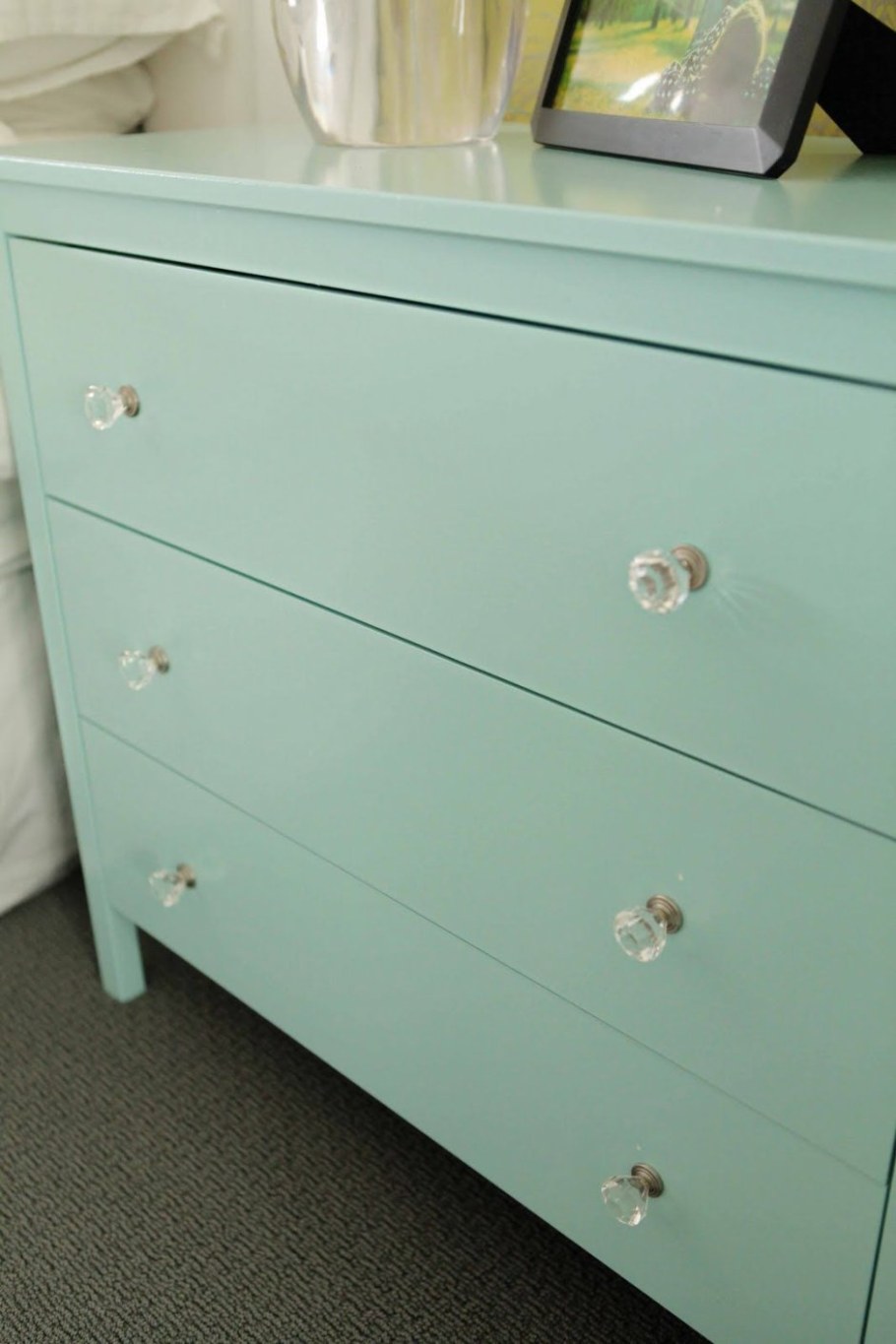 Зеленый комод икеа