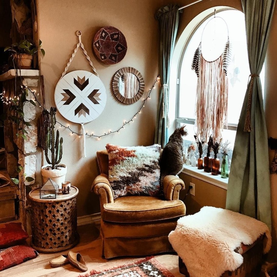 Декор в стиле бохо Шик