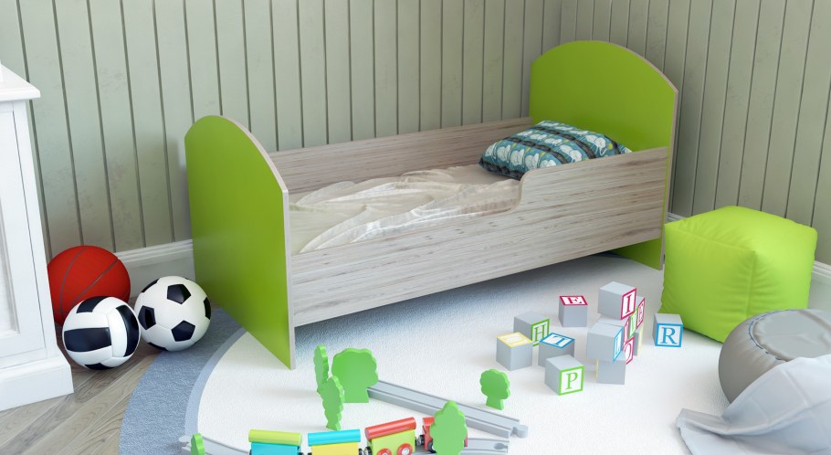 Детская кровать из ДСП