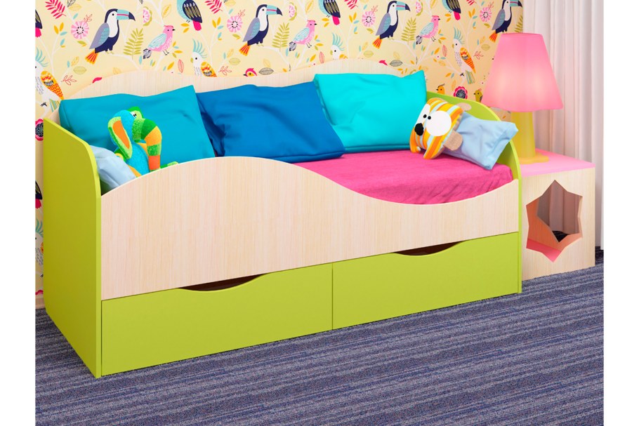 Кровать Кроха пирамида Пинк