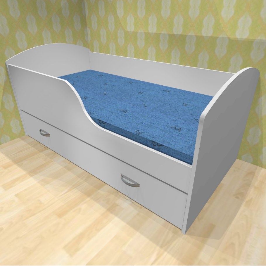 Кровать детская с619