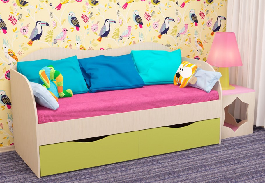 Кровать детская Кроха пирамида