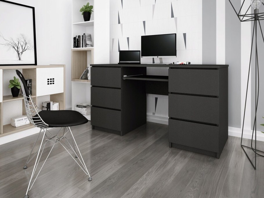 Компьютерный стол Руан черный
