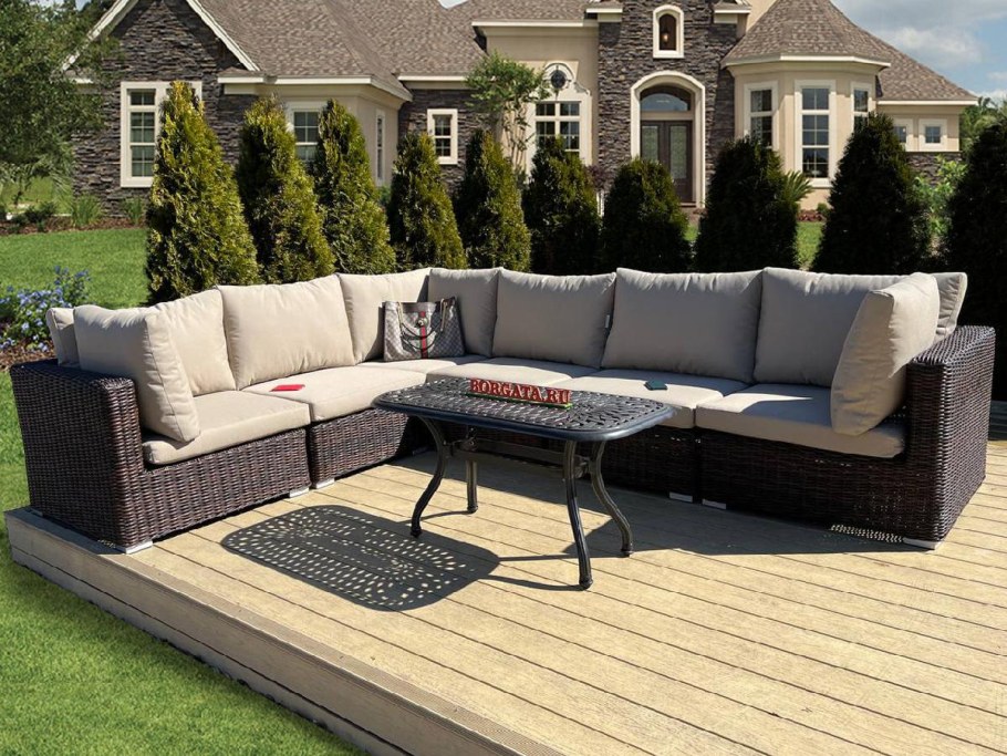 Лаунж зона Вермонт (4 дивана)