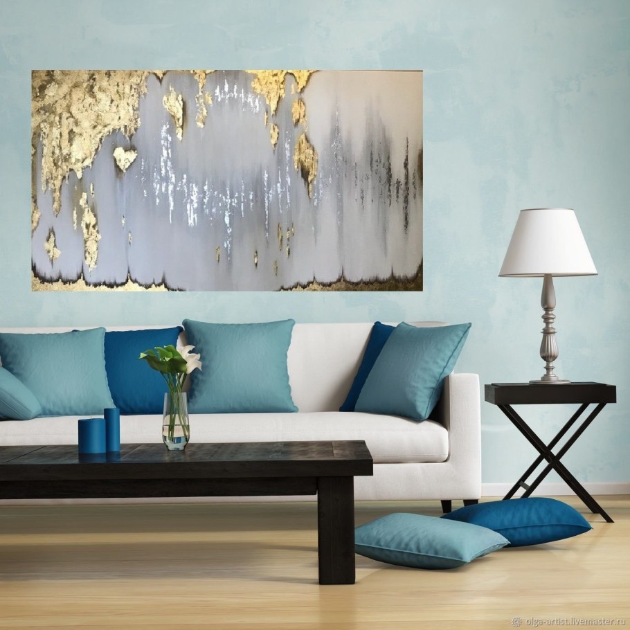 Абстрактная живопись для интерьера
