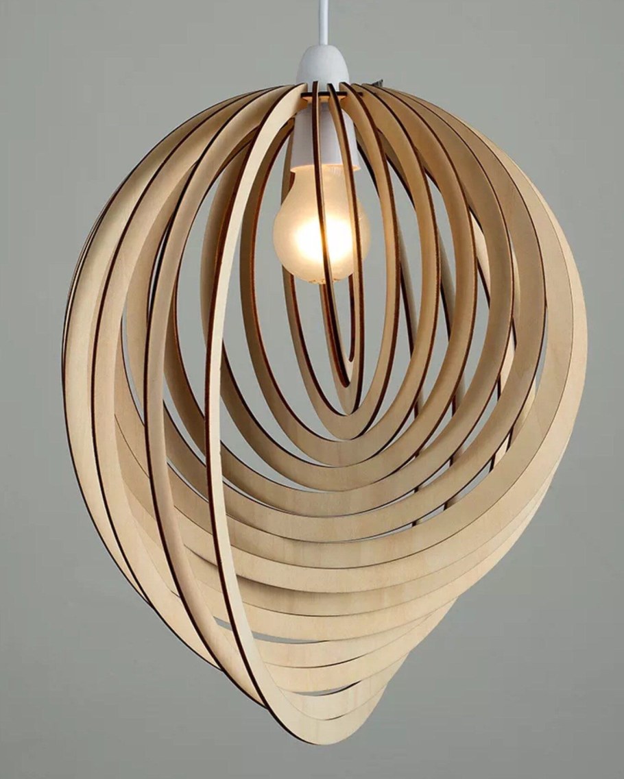 G072510 Pileo светильник деревянный