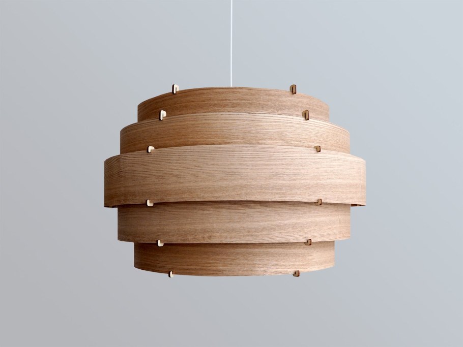 Подвесной светильник ROOMTON деревянный светильник