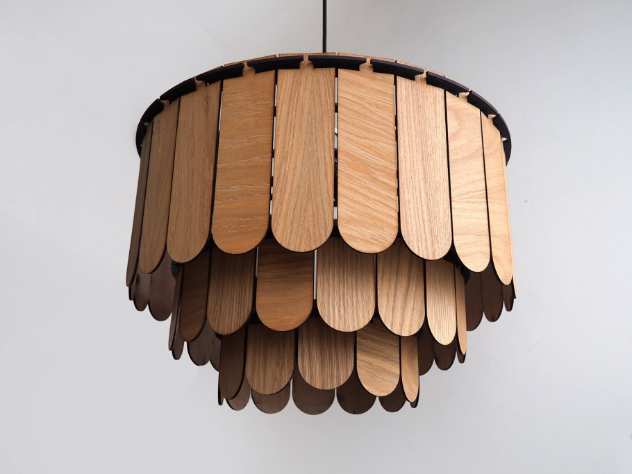 Подвесной светильник ROOMTON деревянный светильник