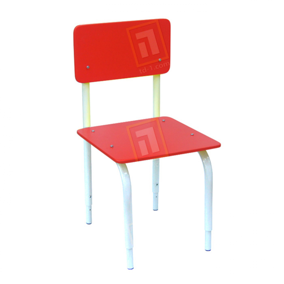 Стул детский на металлокаркасе регулируемый 2/115 размер:300-340-380мм