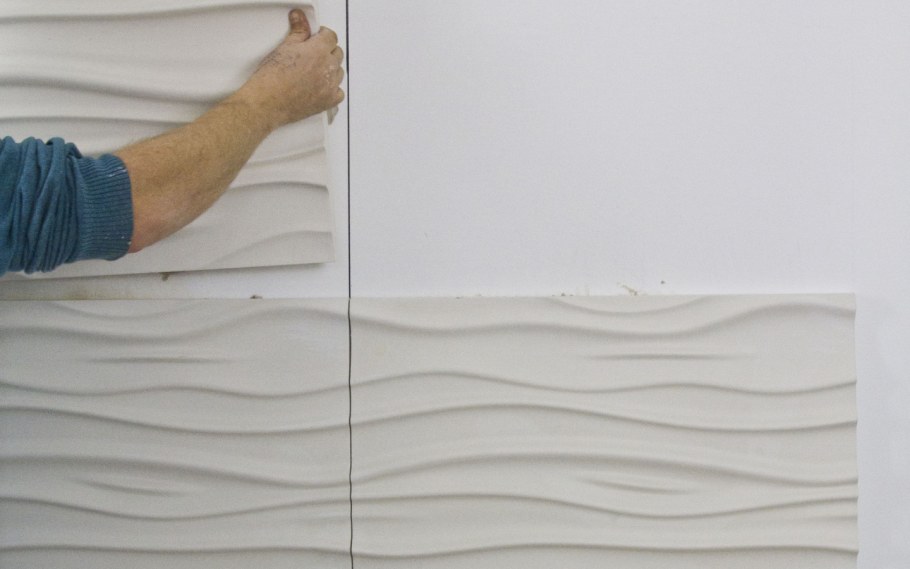 Монтаж 3d панелей