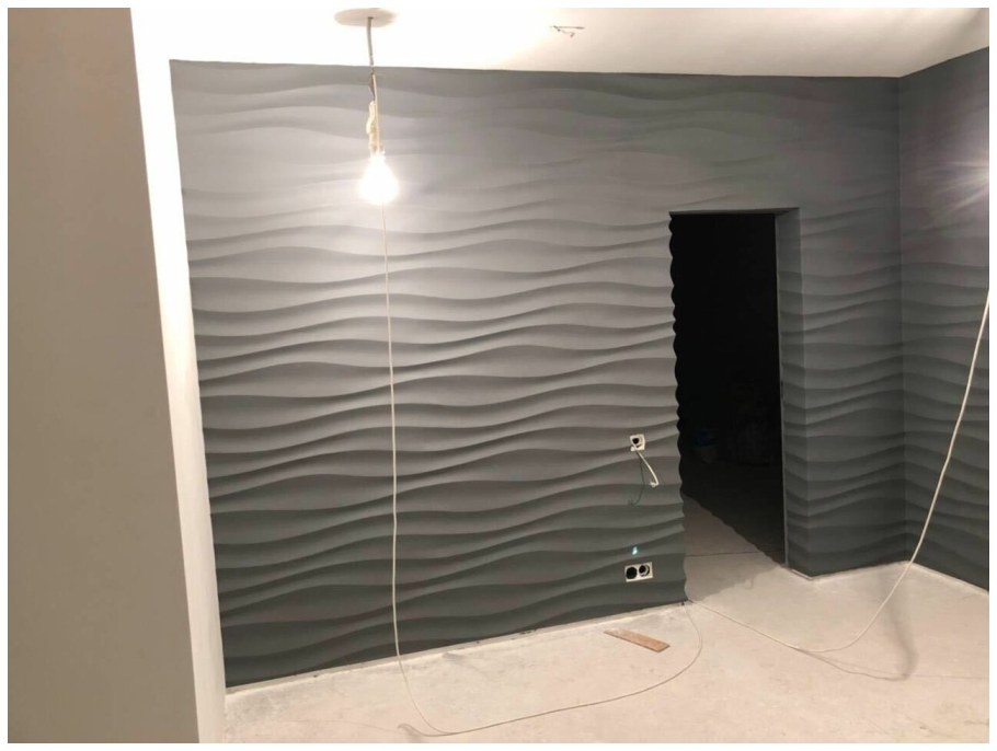 3д панель волна Аламак