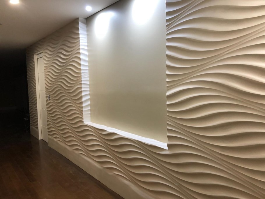 Гипсовые 3д панели