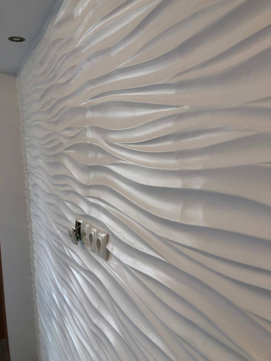 Розетки в гипсовых панелях