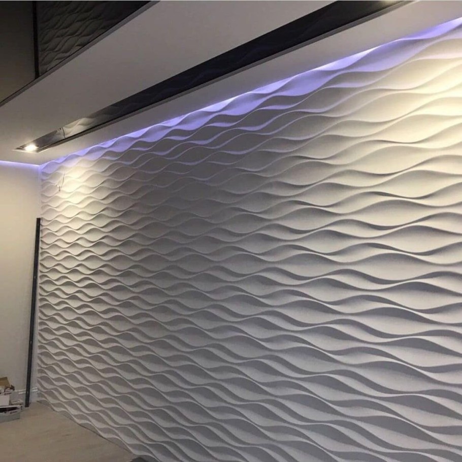 Гипсовая 3d панель s-201