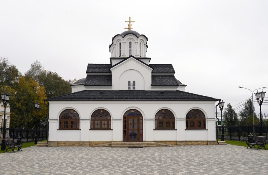 Храм Георгия Победоносца Михайловск Ставропольский край