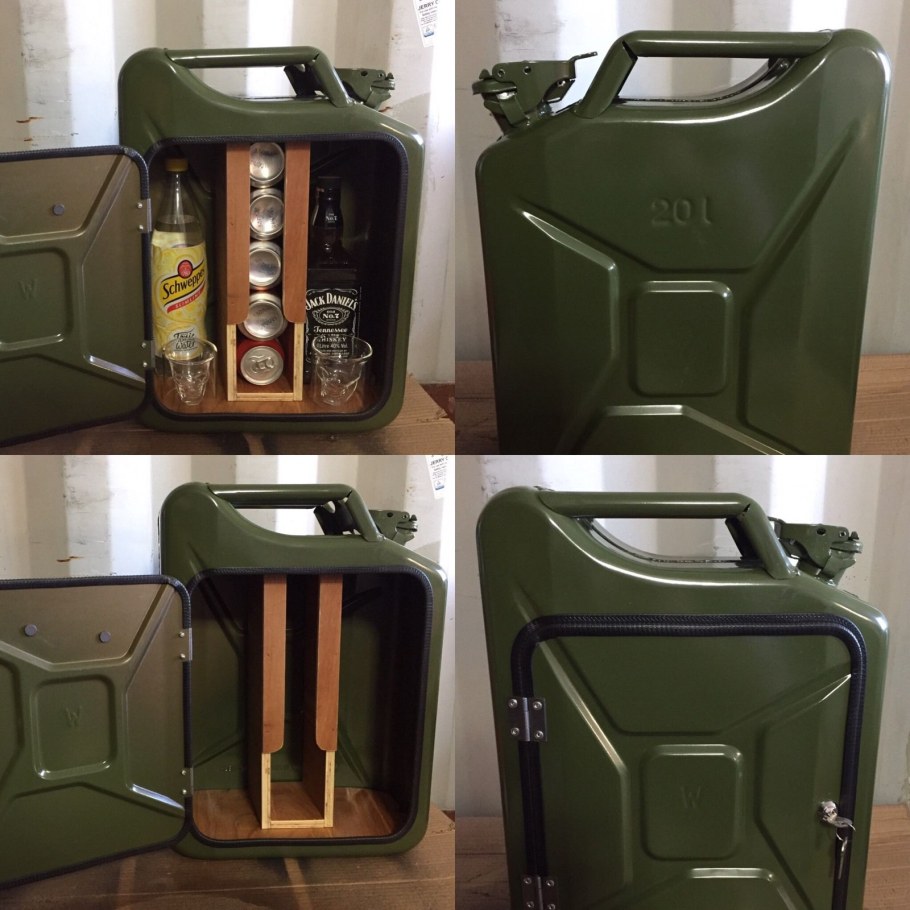 Тайник из канистры 20 литров