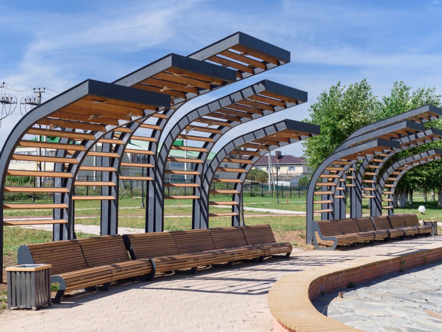 Эко пергола Парковая