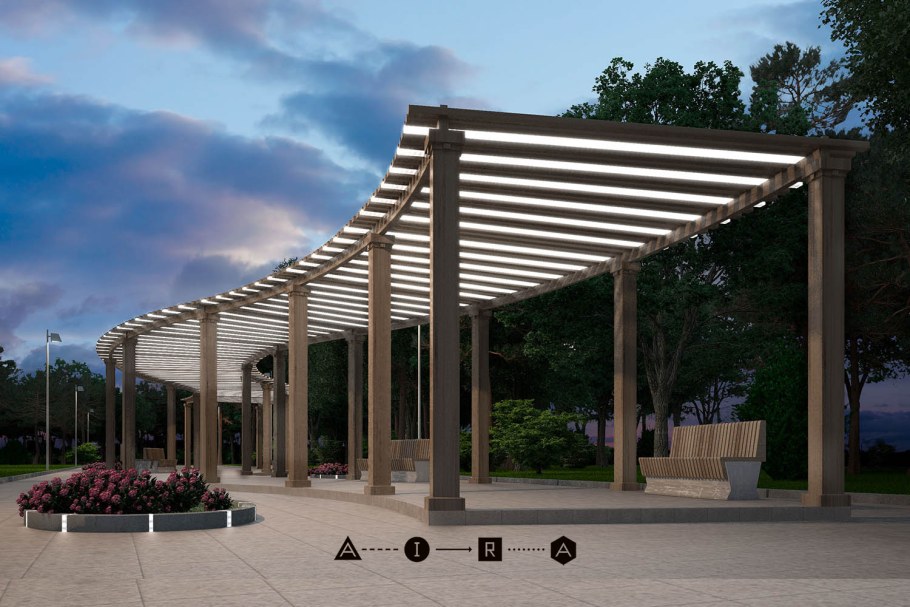 Пергола волна Аданат