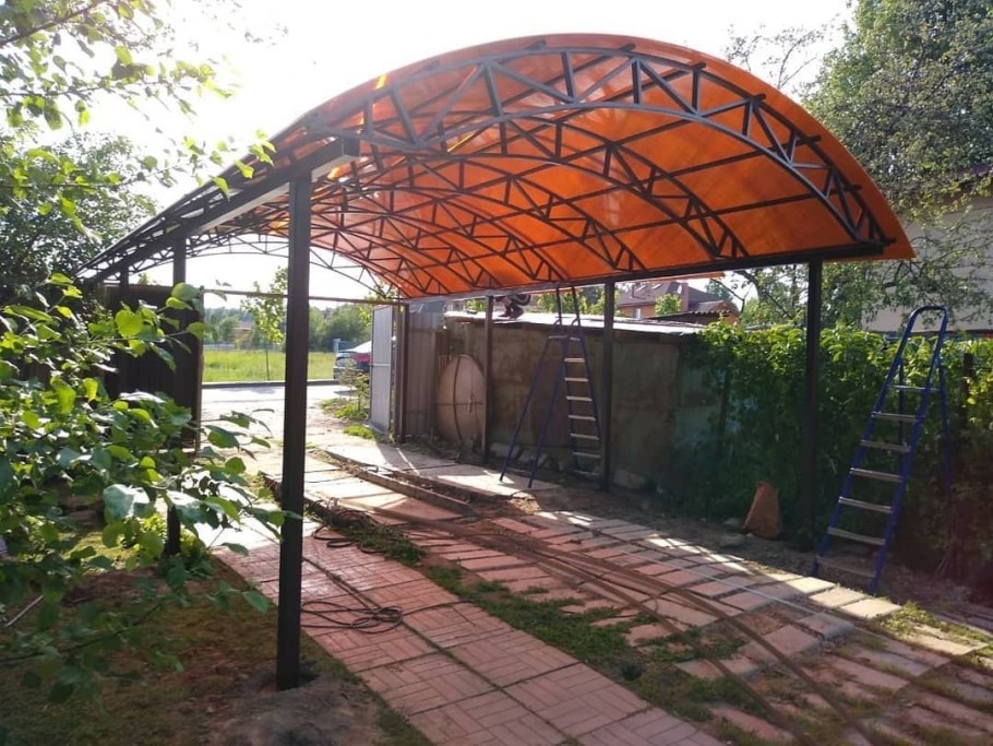 Арочный навес