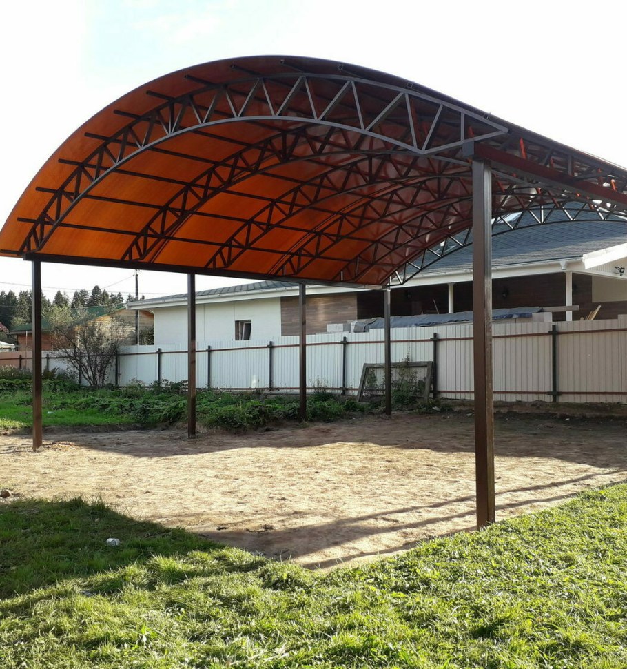 Арочный навес